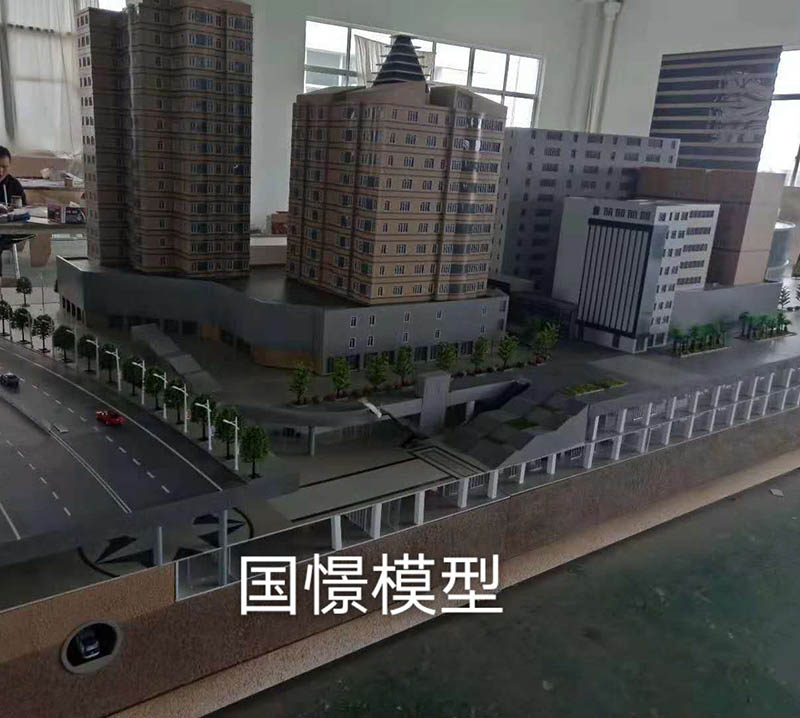 梁山县建筑模型