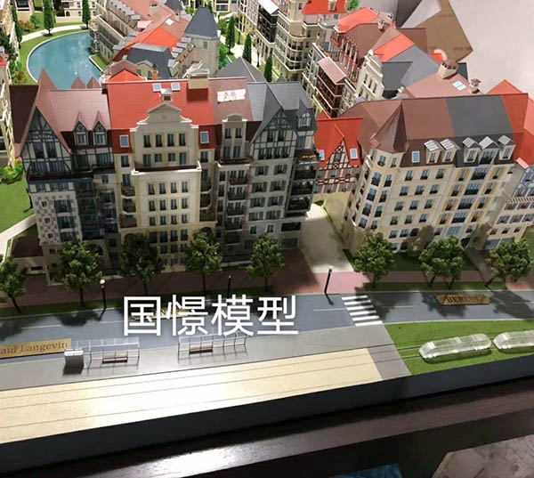 梁山县建筑模型