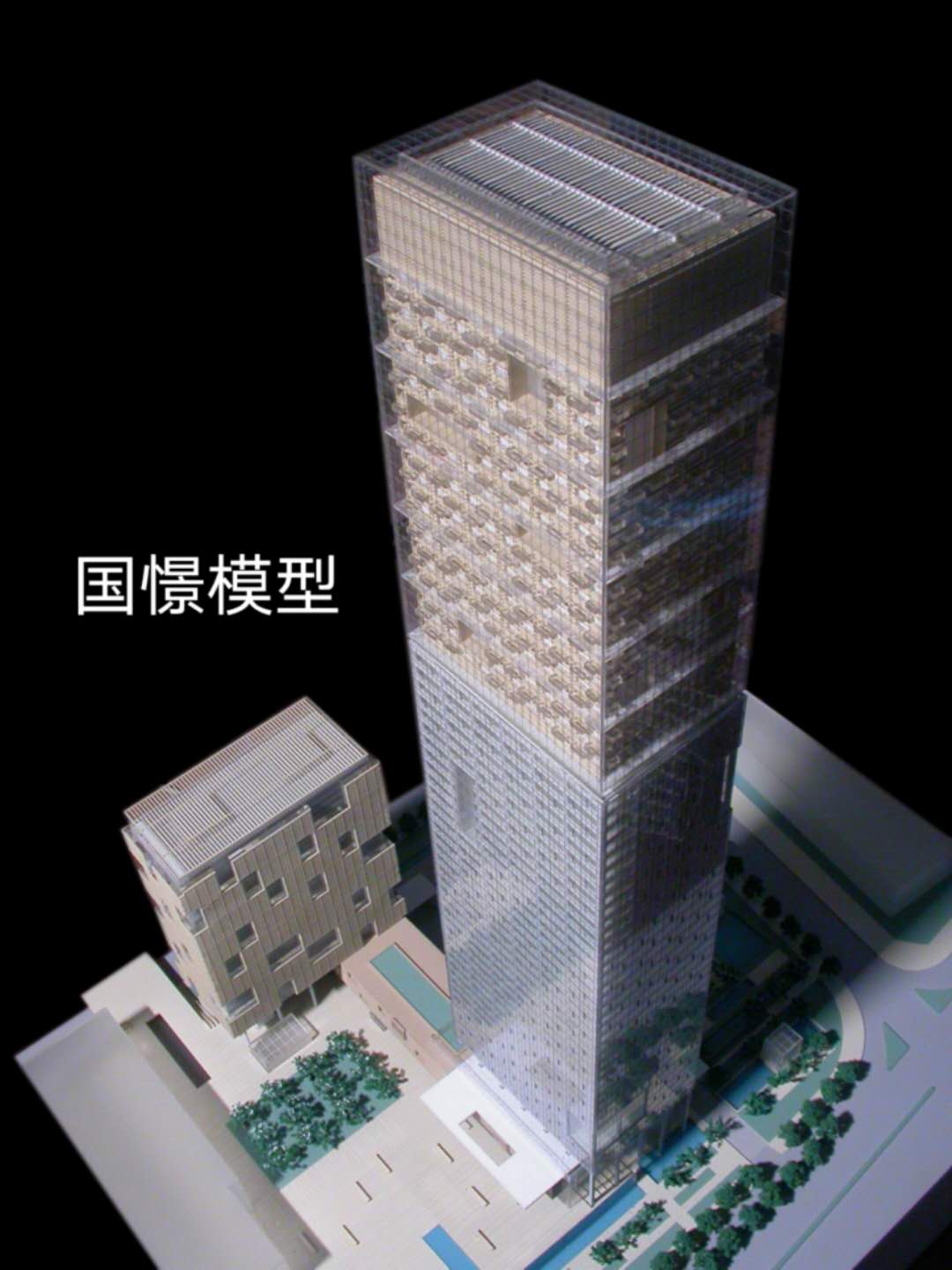 梁山县建筑模型