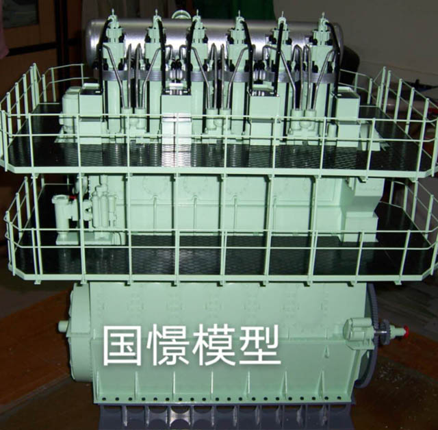 梁山县发动机模型